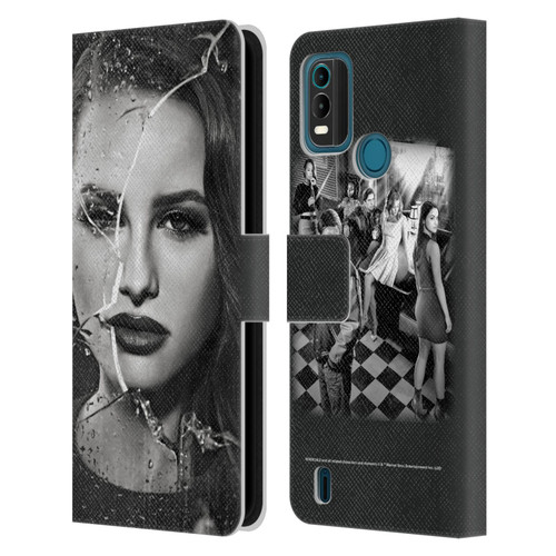 Riverdale Broken Glass Portraits Cheryl Blossom Leather Book Wallet Case Cover For Nokia G11 Plus