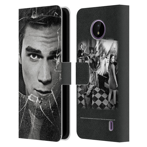 Riverdale Broken Glass Portraits Archie Andrews Leather Book Wallet Case Cover For Nokia C10 / C20