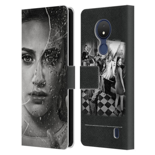 Riverdale Broken Glass Portraits Betty Cooper Leather Book Wallet Case Cover For Nokia C21