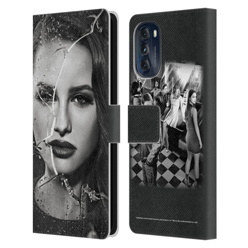 Riverdale Broken Glass Portraits Cheryl Blossom Leather Book Wallet Case Cover For Motorola Moto G (2022)