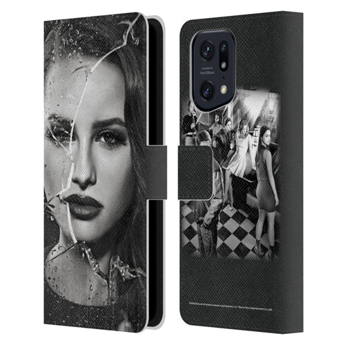 Riverdale Broken Glass Portraits Cheryl Blossom Leather Book Wallet Case Cover For OPPO Find X5 Pro
