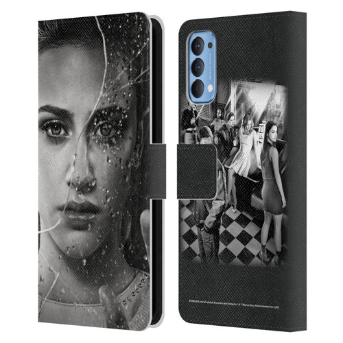Riverdale Broken Glass Portraits Betty Cooper Leather Book Wallet Case Cover For OPPO Reno 4 5G