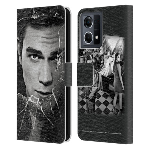 Riverdale Broken Glass Portraits Archie Andrews Leather Book Wallet Case Cover For OPPO Reno8 4G