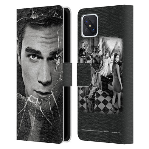 Riverdale Broken Glass Portraits Archie Andrews Leather Book Wallet Case Cover For OPPO Reno4 Z 5G