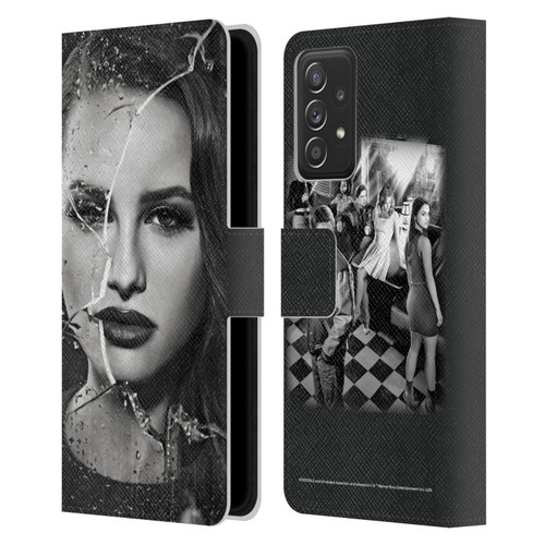 Riverdale Broken Glass Portraits Cheryl Blossom Leather Book Wallet Case Cover For Samsung Galaxy A53 5G (2022)