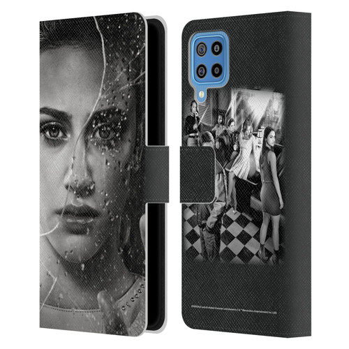 Riverdale Broken Glass Portraits Betty Cooper Leather Book Wallet Case Cover For Samsung Galaxy F22 (2021)