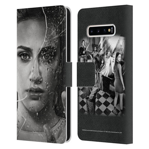 Riverdale Broken Glass Portraits Betty Cooper Leather Book Wallet Case Cover For Samsung Galaxy S10+ / S10 Plus