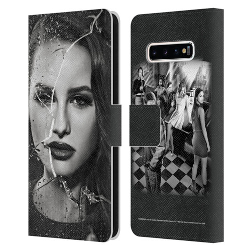 Riverdale Broken Glass Portraits Cheryl Blossom Leather Book Wallet Case Cover For Samsung Galaxy S10+ / S10 Plus
