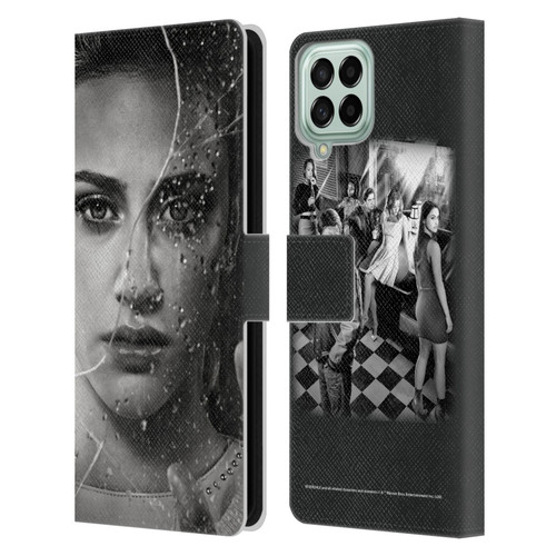 Riverdale Broken Glass Portraits Betty Cooper Leather Book Wallet Case Cover For Samsung Galaxy M33 (2022)