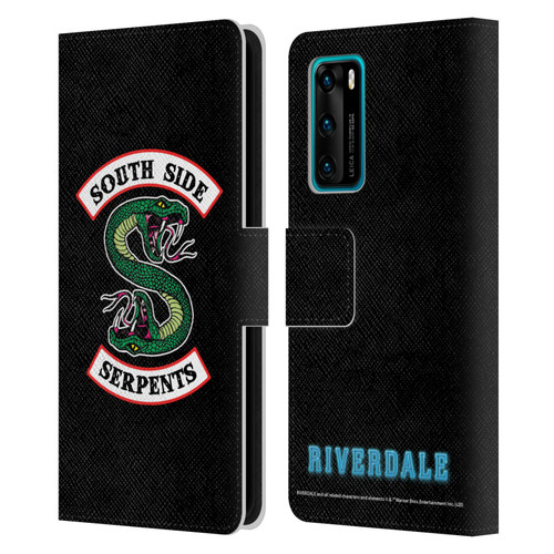 Riverdale Graphic Art South Side Serpents Leather Book Wallet Case Cover For Huawei P40 5G