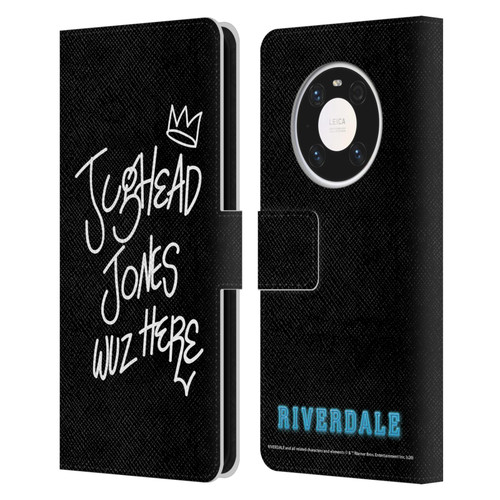 Riverdale Graphic Art Jughead Wuz Here Leather Book Wallet Case Cover For Huawei Mate 40 Pro 5G