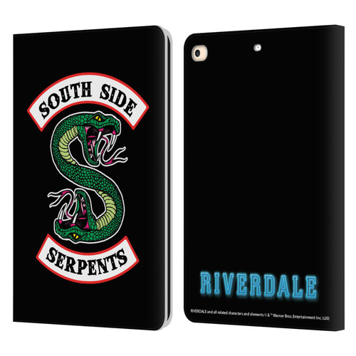 Riverdale Graphic Art South Side Serpents Leather Book Wallet Case Cover For Apple iPad 9.7 2017 / iPad 9.7 2018