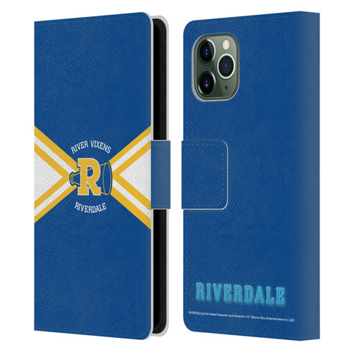Riverdale Graphic Art River Vixens Uniform Leather Book Wallet Case Cover For Apple iPhone 11 Pro