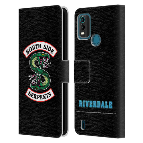 Riverdale Graphic Art South Side Serpents Leather Book Wallet Case Cover For Nokia G11 Plus