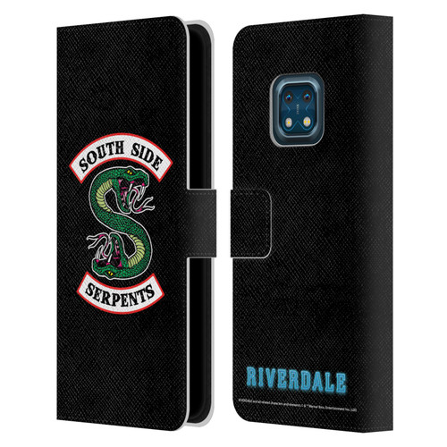 Riverdale Graphic Art South Side Serpents Leather Book Wallet Case Cover For Nokia XR20