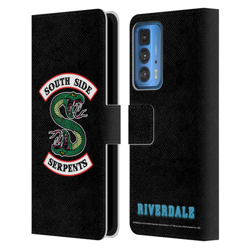 Riverdale Graphic Art South Side Serpents Leather Book Wallet Case Cover For Motorola Edge 20 Pro