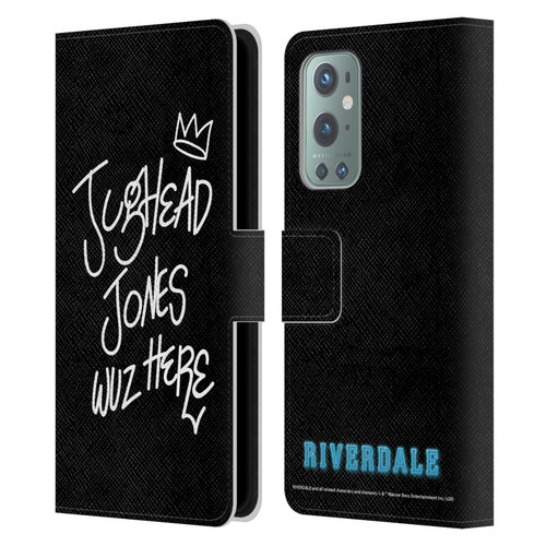 Riverdale Graphic Art Jughead Wuz Here Leather Book Wallet Case Cover For OnePlus 9