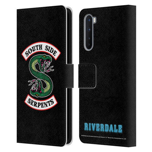 Riverdale Graphic Art South Side Serpents Leather Book Wallet Case Cover For OnePlus Nord 5G