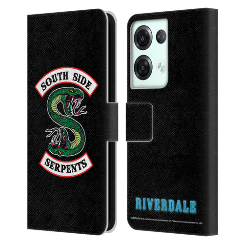 Riverdale Graphic Art South Side Serpents Leather Book Wallet Case Cover For OPPO Reno8 Pro