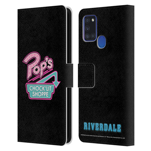 Riverdale Graphic Art Pop's Leather Book Wallet Case Cover For Samsung Galaxy A21s (2020)
