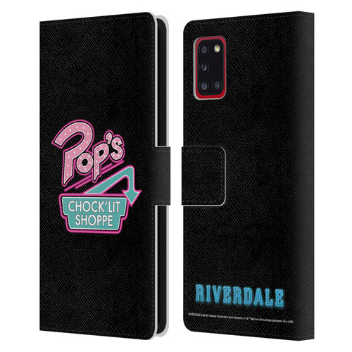 Riverdale Graphic Art Pop's Leather Book Wallet Case Cover For Samsung Galaxy A31 (2020)