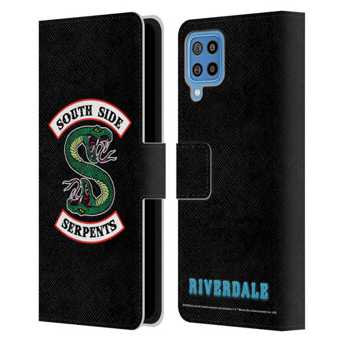 Riverdale Graphic Art South Side Serpents Leather Book Wallet Case Cover For Samsung Galaxy F22 (2021)