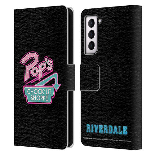 Riverdale Graphic Art Pop's Leather Book Wallet Case Cover For Samsung Galaxy S21 5G
