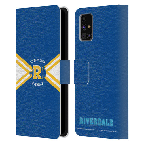 Riverdale Graphic Art River Vixens Uniform Leather Book Wallet Case Cover For Samsung Galaxy M31s (2020)
