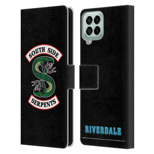 Riverdale Graphic Art South Side Serpents Leather Book Wallet Case Cover For Samsung Galaxy M53 (2022)