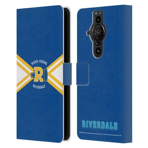 Riverdale Graphic Art River Vixens Uniform Leather Book Wallet Case Cover For Sony Xperia Pro-I