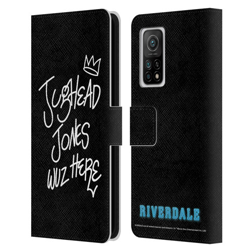 Riverdale Graphic Art Jughead Wuz Here Leather Book Wallet Case Cover For Xiaomi Mi 10T 5G