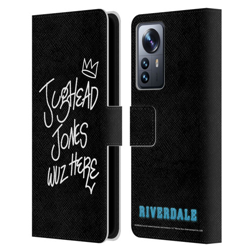 Riverdale Graphic Art Jughead Wuz Here Leather Book Wallet Case Cover For Xiaomi 12 Pro