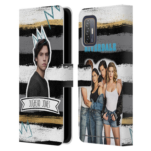Riverdale Graphics Jughead Jones Leather Book Wallet Case Cover For HTC Desire 21 Pro 5G