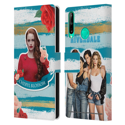 Riverdale Graphics Cheryl Blossom Leather Book Wallet Case Cover For Huawei P40 lite E