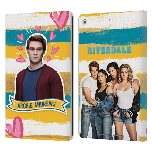 Riverdale Graphics Archie Andrews Leather Book Wallet Case Cover For Apple iPad 10.2 2019/2020/2021