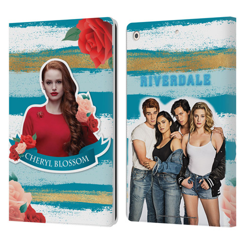 Riverdale Graphics Cheryl Blossom Leather Book Wallet Case Cover For Apple iPad 10.2 2019/2020/2021