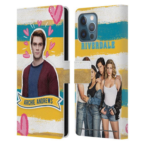 Riverdale Graphics Archie Andrews Leather Book Wallet Case Cover For Apple iPhone 12 Pro Max