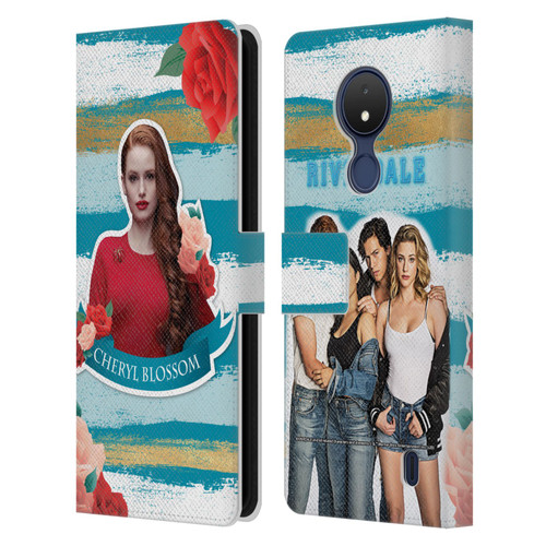 Riverdale Graphics Cheryl Blossom Leather Book Wallet Case Cover For Nokia C21