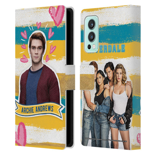 Riverdale Graphics Archie Andrews Leather Book Wallet Case Cover For OnePlus Nord 2 5G