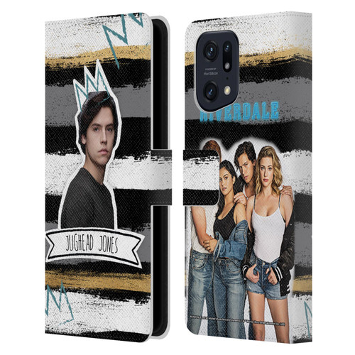 Riverdale Graphics Jughead Jones Leather Book Wallet Case Cover For OPPO Find X5