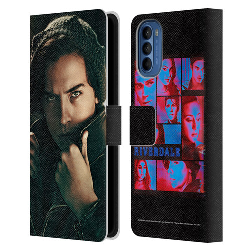 Riverdale Posters Jughead Jones 4 Leather Book Wallet Case Cover For Motorola Moto G41