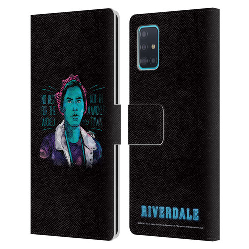 Riverdale Art Jughead Jones Leather Book Wallet Case Cover For Samsung Galaxy A51 (2019)