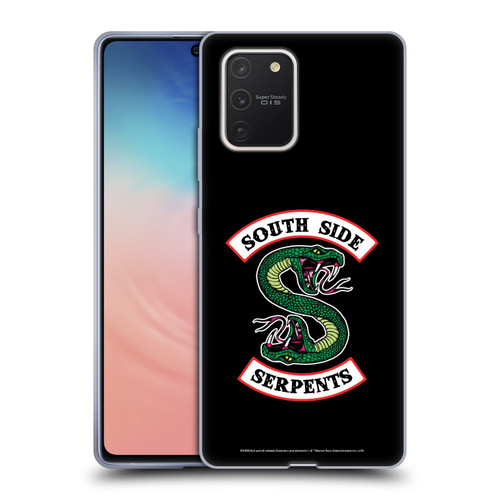 Riverdale Graphic Art South Side Serpents Soft Gel Case for Samsung Galaxy S10 Lite