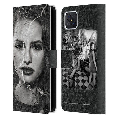 Riverdale Broken Glass Portraits Cheryl Blossom Leather Book Wallet Case Cover For OPPO Reno4 Z 5G