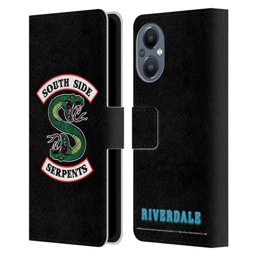 Riverdale Graphic Art South Side Serpents Leather Book Wallet Case Cover For OnePlus Nord N20 5G