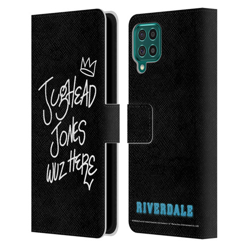 Riverdale Graphic Art Jughead Wuz Here Leather Book Wallet Case Cover For Samsung Galaxy F62 (2021)