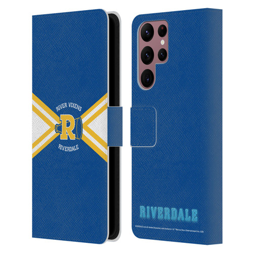 Riverdale Graphic Art River Vixens Uniform Leather Book Wallet Case Cover For Samsung Galaxy S22 Ultra 5G