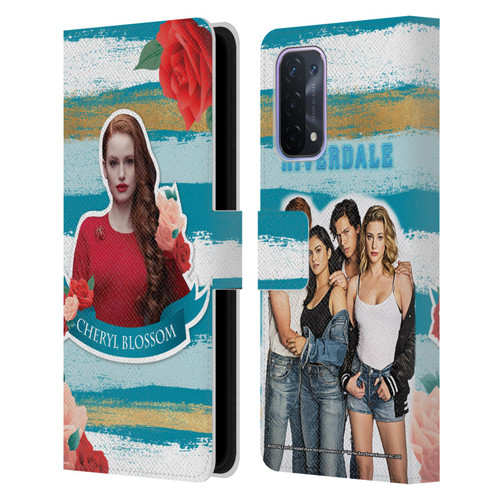 Riverdale Graphics Cheryl Blossom Leather Book Wallet Case Cover For OPPO A54 5G