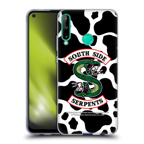 Riverdale South Side Serpents Cow Logo Soft Gel Case for Huawei P40 lite E