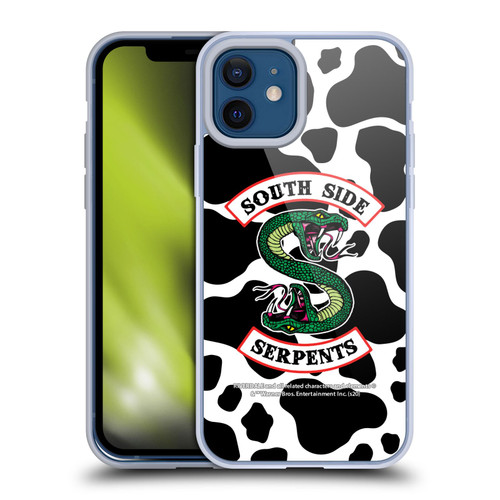 Riverdale South Side Serpents Cow Logo Soft Gel Case for Apple iPhone 12 / iPhone 12 Pro